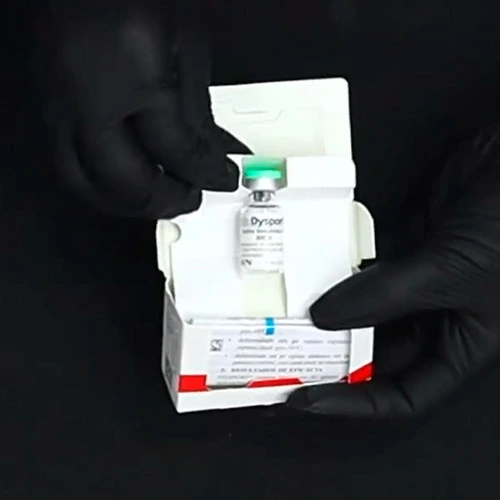 Preparação correta da toxina